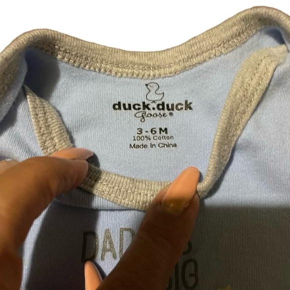 Size 3-6M DUCK DUCK GOOSE BABY BODYSUIT TOPS SHORT SLEEVE BUNDLE - Picture 6 of 16